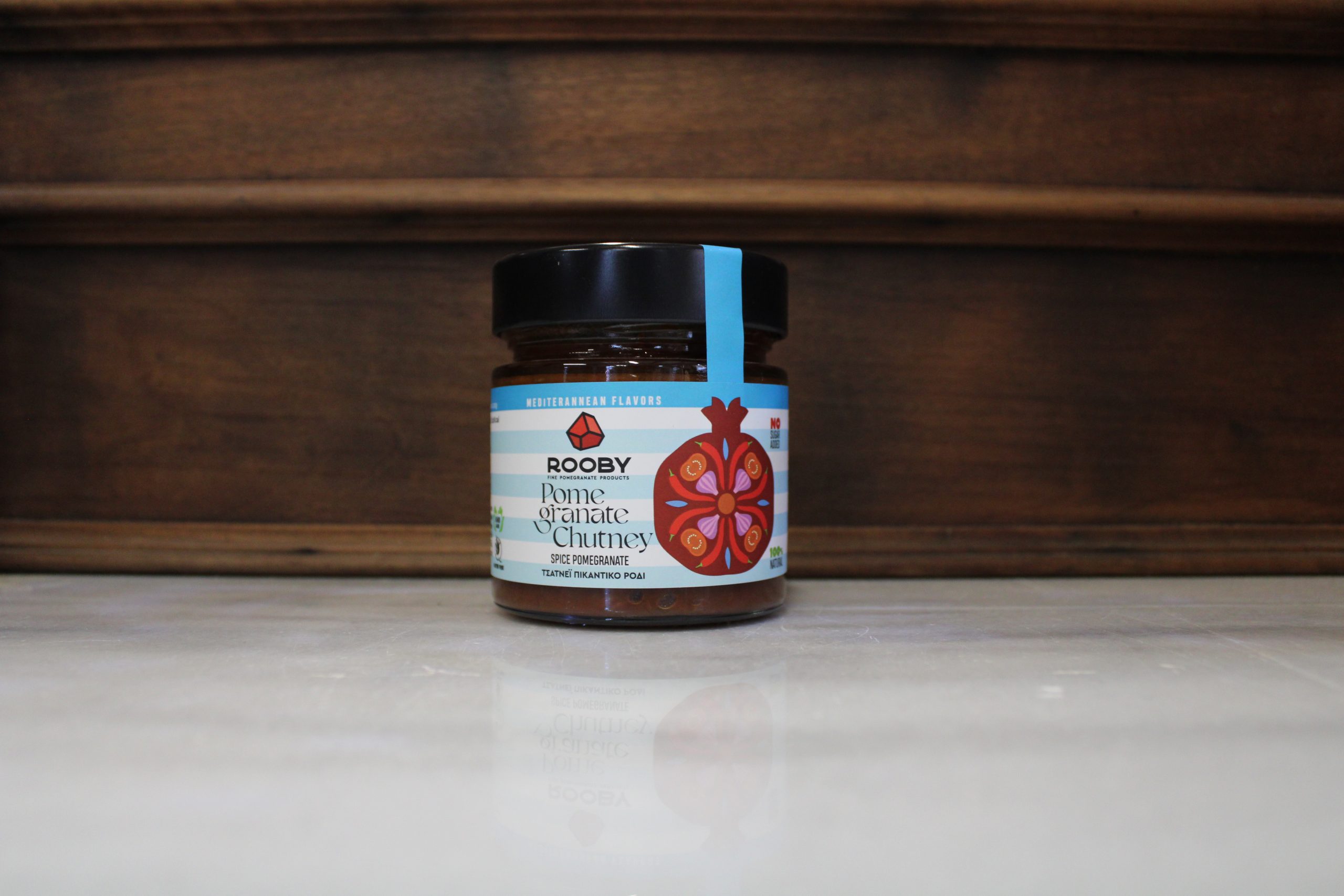 ΤΣΑΤΝΕΪ ΠIKANTIKO ΡΟΔΙ / POMEGRANATE CHUTNEY (SPICE POMEGRANATE)