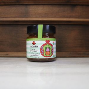 ΤΣΑΤΝΕΪ ΚΑΠΝΙΣΤΟ ΡΟΔΙ / POMEGRANATE CHUTNEY (SMOKED POMEGRANATE)